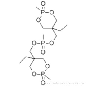 Bis[(5-ethyl-2-methyl-1,3,2-dioxaphosphorinan-5-yl)methyl] methyl phosphonate P,P'-dioxide CAS 42595-45-9